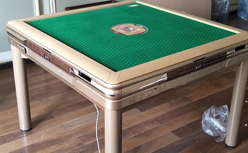 棋牌室库车库车麻将机实拍展示
